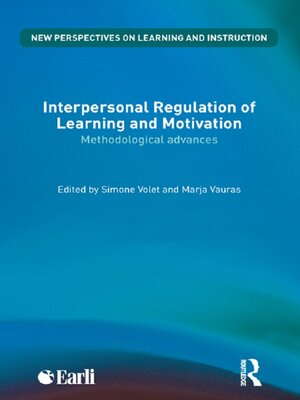 cover image of Interpersonal Regulation of Learning and Motivation